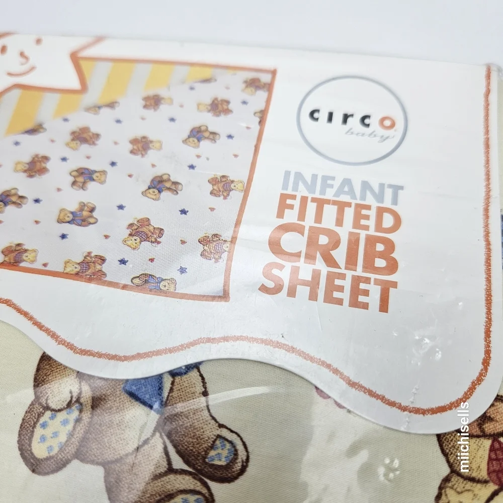Vintage Fitted Crib Sheet